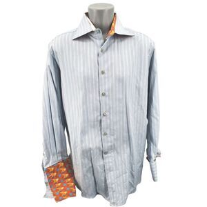 Niformis World Tour French Cuff Camo Men's Size 17 Large Button Up Made In U.S.A